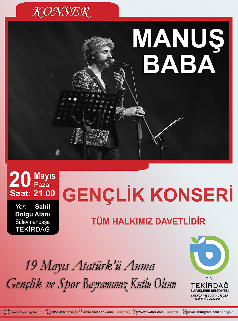Gençlik Konseri - Süleymanpaşa