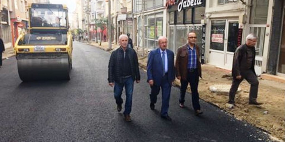 Başkan Albayrak Çorlu'da Asfalt Çalışmalarını İnceledi