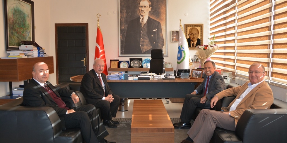 Emekli Tümgeneral Ahmet Yavuz, Başkan Albayrak'ı Ziyaret Etti