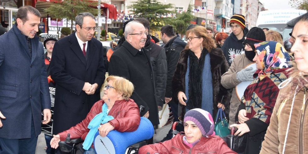 Başkan Albayrak, Çerkezköy'de 3 Aralık Dünya Engelliler Günü Etkinliklerine Katıldı
