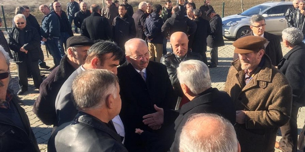 Başkan Albayrak, Emrullah İnce'nin Cenaze Törenine Katıldı