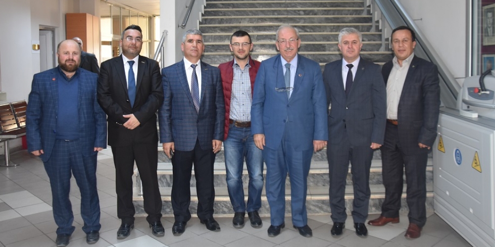 Kapaklı Parti İlçe Başkanlarından Başkan Albayrak'a Ziyaret
