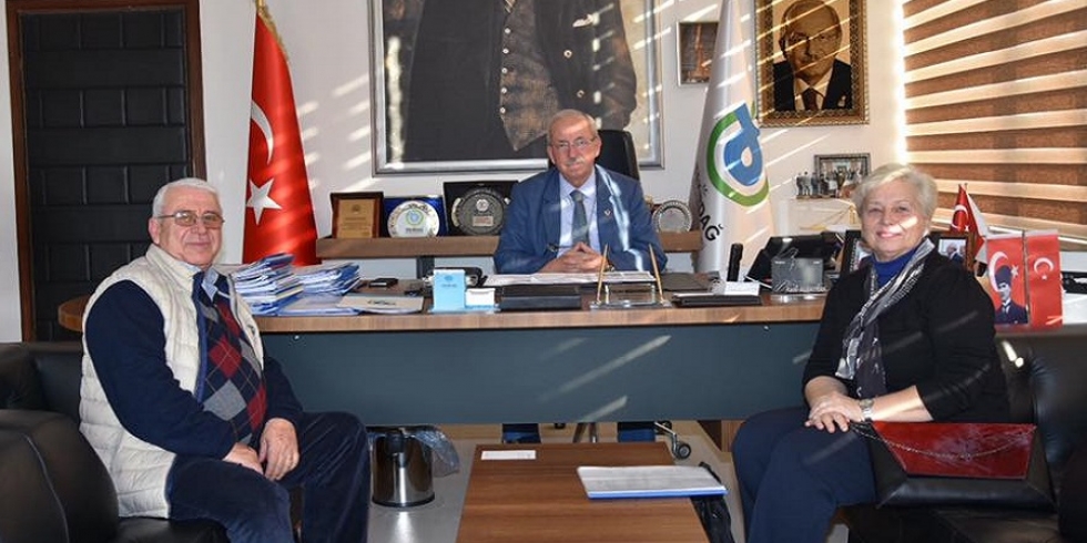 NKÜ Arkeoloji Bölüm Başkanı Neşe Atik'ten Başkan Albayrak'a Ziyaret