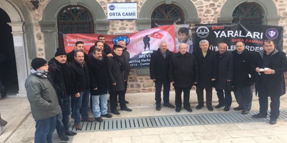 Başkan Albayrak Türkiye KAMU-SEN Tarafından Düzenlenen Mevlid-i Şerif'e Katıldı