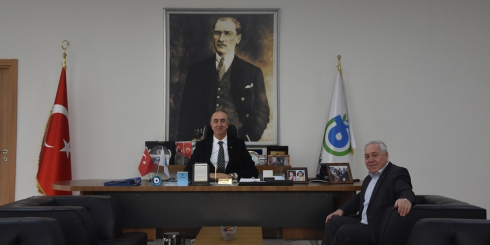 Çorlu Şoförler ve Otomobilciler Odası Başkanı Abdullah Baş'dan Başkan Vekili Karaevli'ye Ziyaret