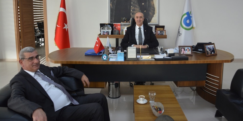 Büyükşehir ve Süleymanpaşa Belediye Meclis Üyesi Ömer Faruk Küçük'den Başkan Vekili Karaevli'ye Ziyaret