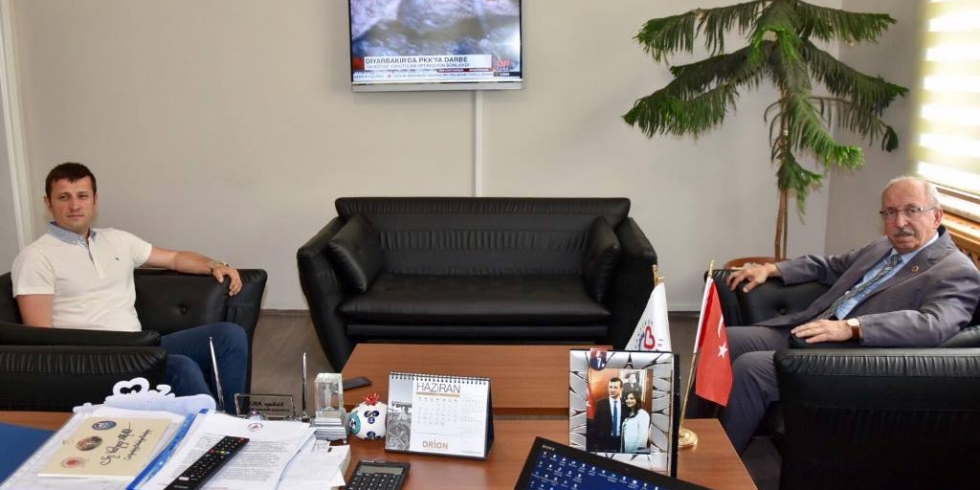 Başkan Albayrak, Çerkezköy Belediye Başkanı Vahap Akay'ı Ziyaret Etti