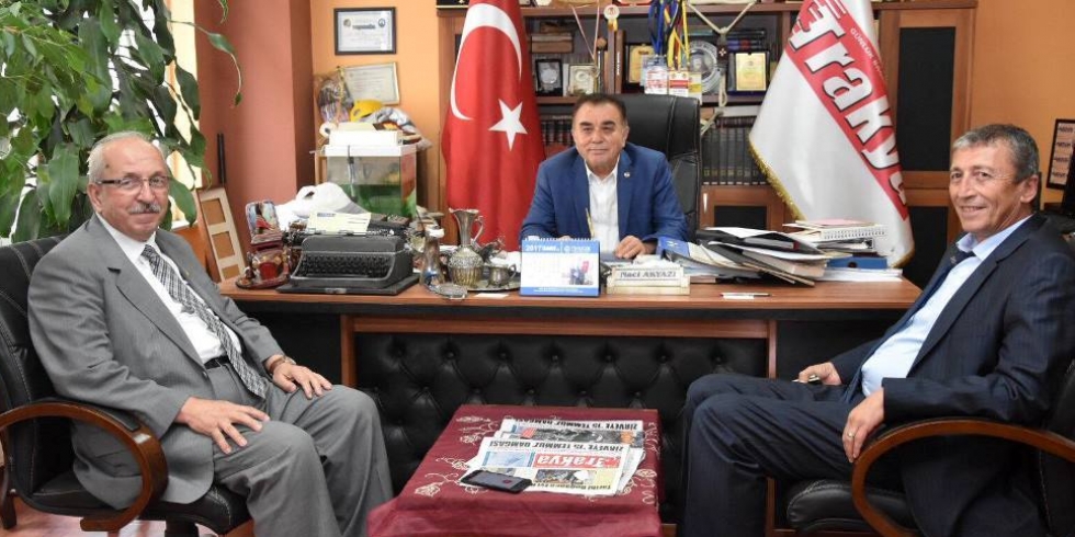 Başkan Kadir Albayrak'tan Trakya Gazetesi'ne Ziyaret