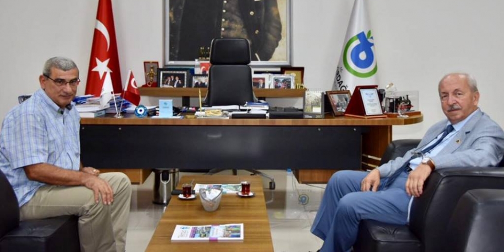 Ömer Faruk Küçük'ten Başkan Kadir Albayrak'a Ziyaret
