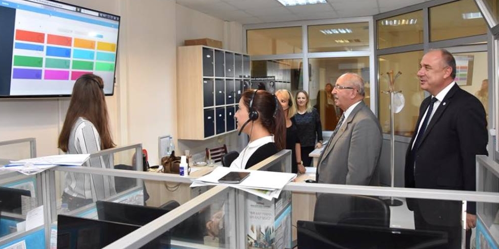 Başkan Kadir Albayrak'tan TESKİ Çağrı Merkezi'ne Ziyaret