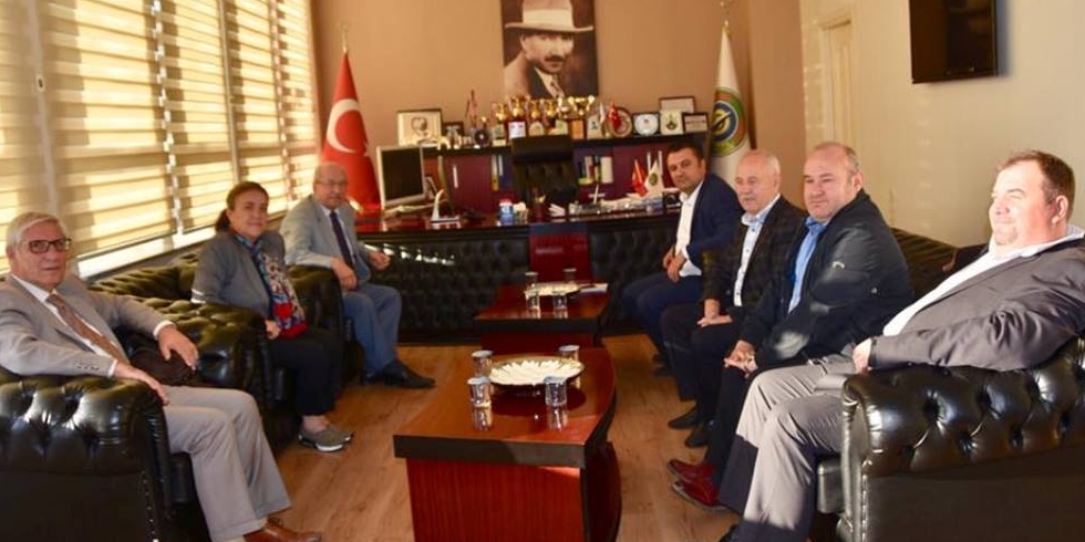 Başkan Kadir Albayrak'tan Başkan Ulaş Yurdakul'a Ziyaret