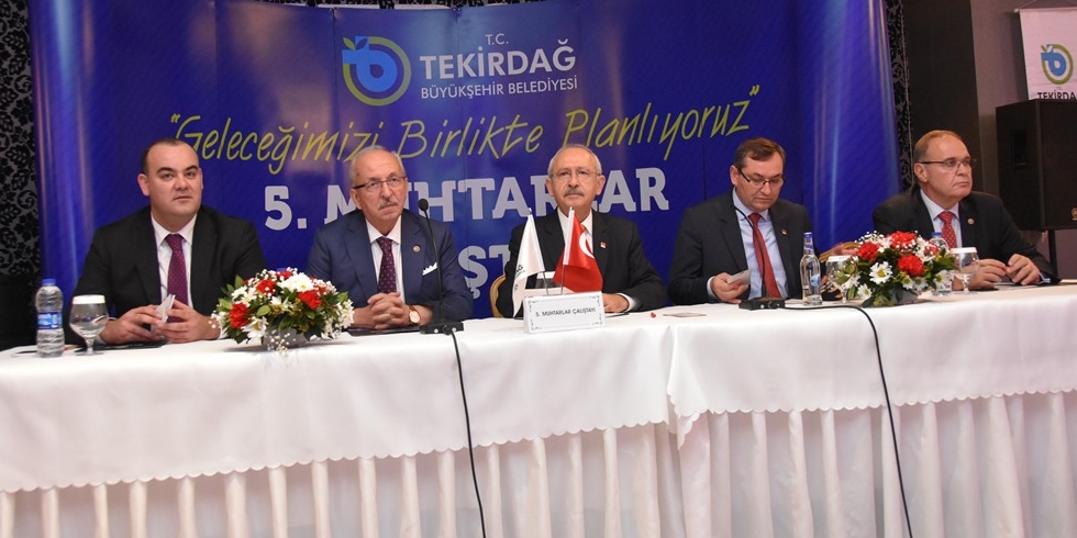 Muhtarlar Çalıştayı Kemal Kılıçdaroğlu'nun Katılımı İle Gerçekleşti