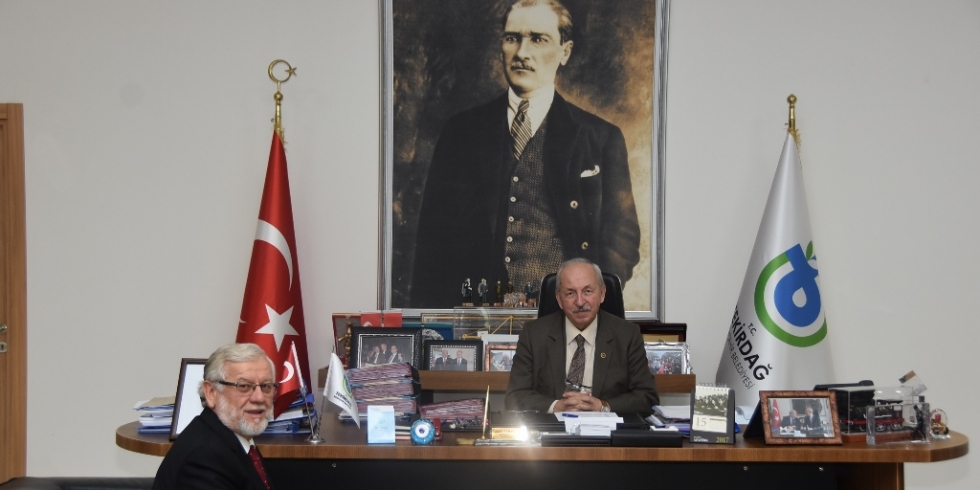 Müftü Ayhan Okur'dan Başkan Kadir Albayrak'a Ziyaret
