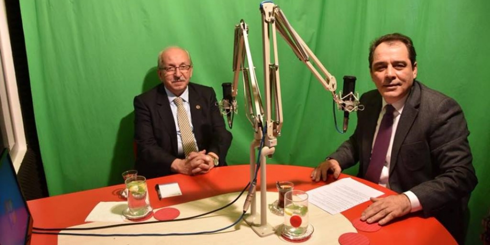 Başkan Albayrak Radyo Armoni FM'de Gazeteci Tarık Eski'ye Konuk Oldu