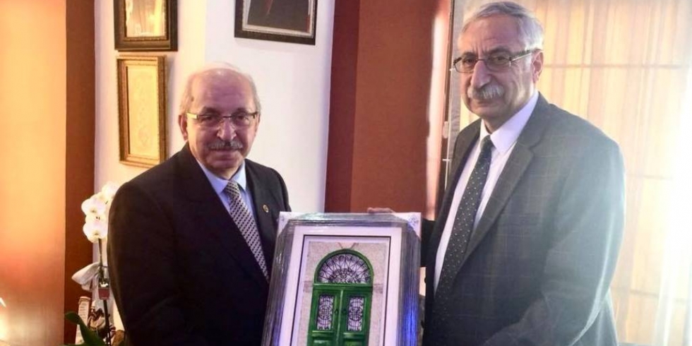 Başkan Albayrak'tan Girne Belediye Başkanı Güngördü'ye Ziyaret