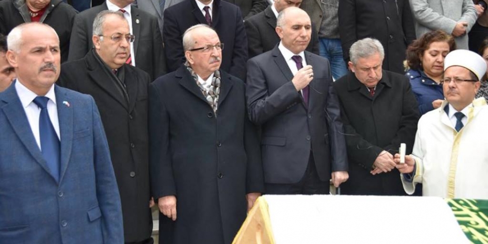 Başkan Kadir Albayrak Tolga Tanrıkut'un Cenaze Törenine Katıldı
