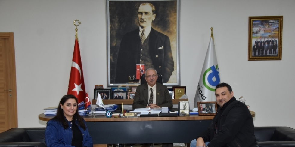 Başkan Kadir Albayrak'a Tülay Uyanık'tan Ziyaret