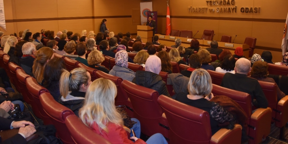 Şenal Sarıhan 8 Mart Dünya Emekçi Kadınlar Günü'nde Tekirdağlı Kadınlarla Buluştu