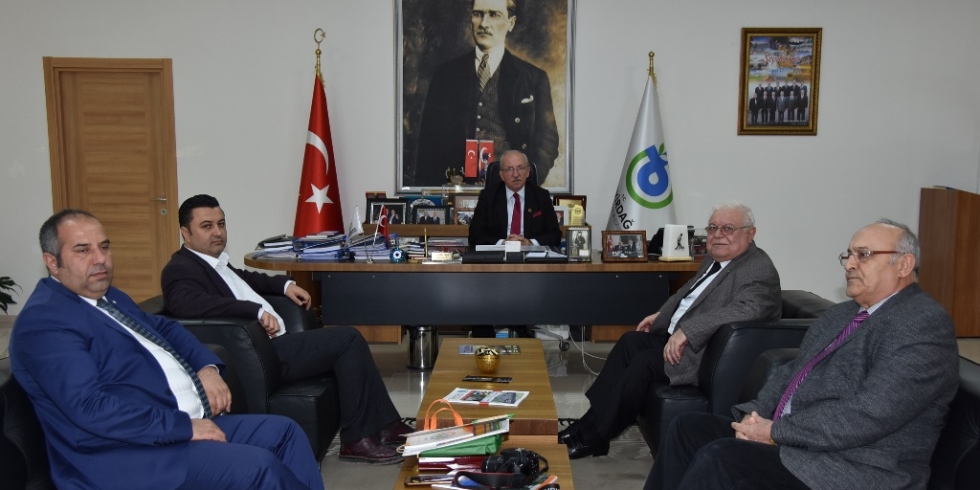 Ege ve Marmara Çevre Belediyeler Birliği Başkanı İnceoğlu'ndan Başkan Albayrak'a Ziyaret