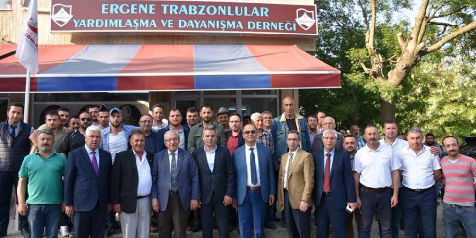 Başkan Albayrak Ergene Trabzonlular Derneği'ni Ziyaret Etti