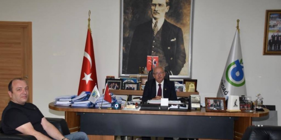AKUT Tekirdağ Ekip Lideri Kılıç'tan Başkan Albayrak'a Ziyaret