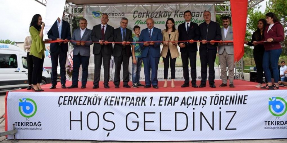 Çerkezköy Kent Park 1. Etap Açılışı Gerçekleşti