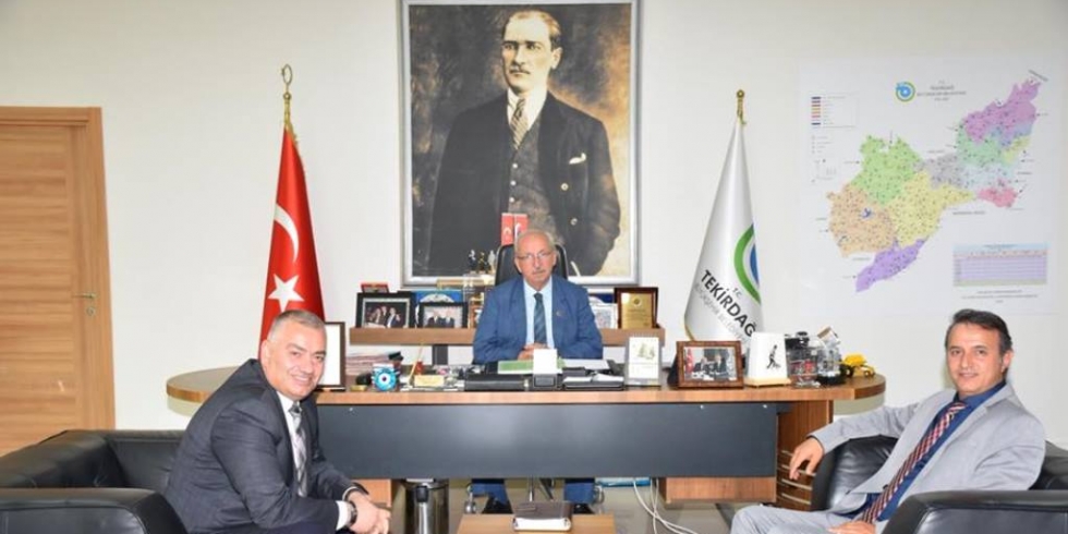 Çorlu Mühendislik Fakültesi Dekanından Başkan Albayrak'a Ziyaret