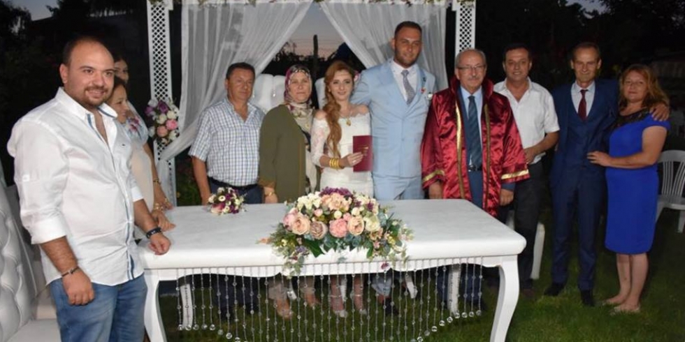 Başkan Albayrak Mert ve Hande Nur Çiftinin Nikah Törenine Katıldı