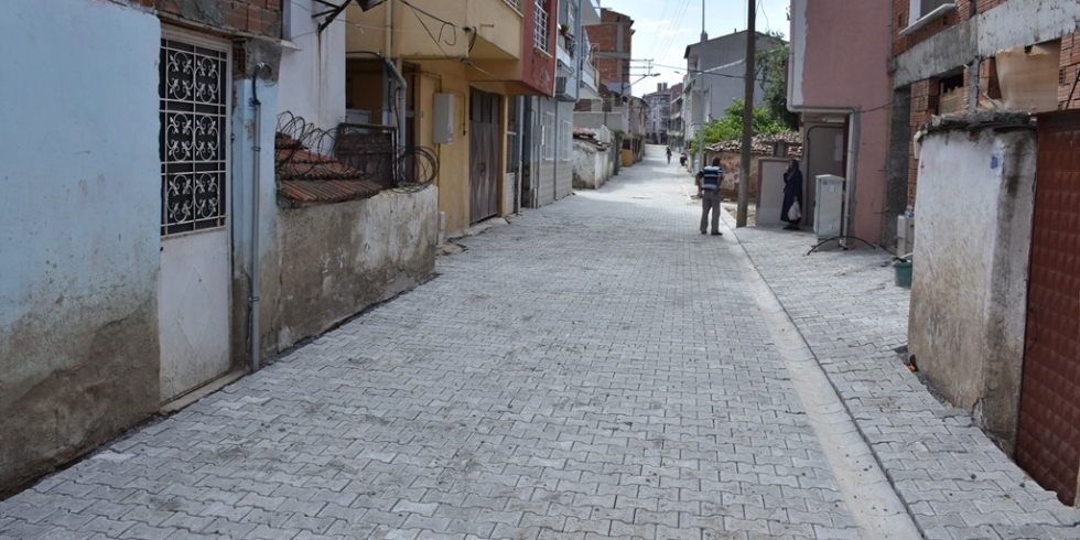 Aydoğdu Mahallesi'ndeki Üstyapı Çalışmaları Hız Kesmeden Devam Ediyor