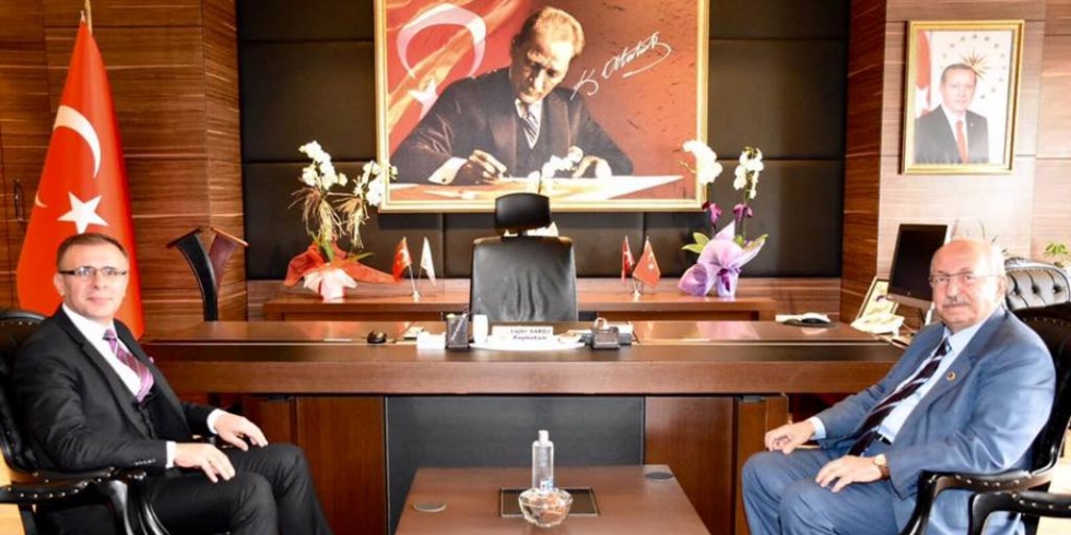 Başkan Albayrak'tan Kaymakam Sayılı'ya Ziyaret