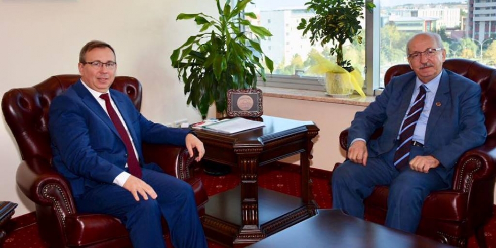 Başkan Albayrak'tan Trakya Üniversitesi Rektörü Prof. Dr. Tabakoğlu'na Ziyaret