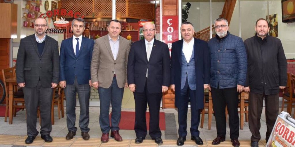 Başkan Albayrak'tan Kırklareli Valisi Osman Bilgin İle Bir Araya Geldi