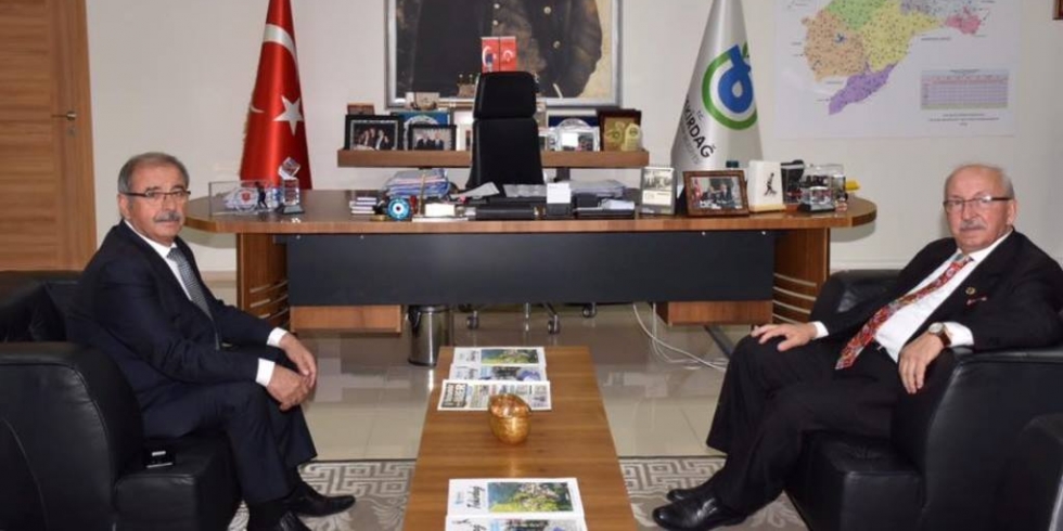 Gelibolu Belediye Başkanı M. Mustafa Özacar'dan Başkan Albayrak'a Ziyaret