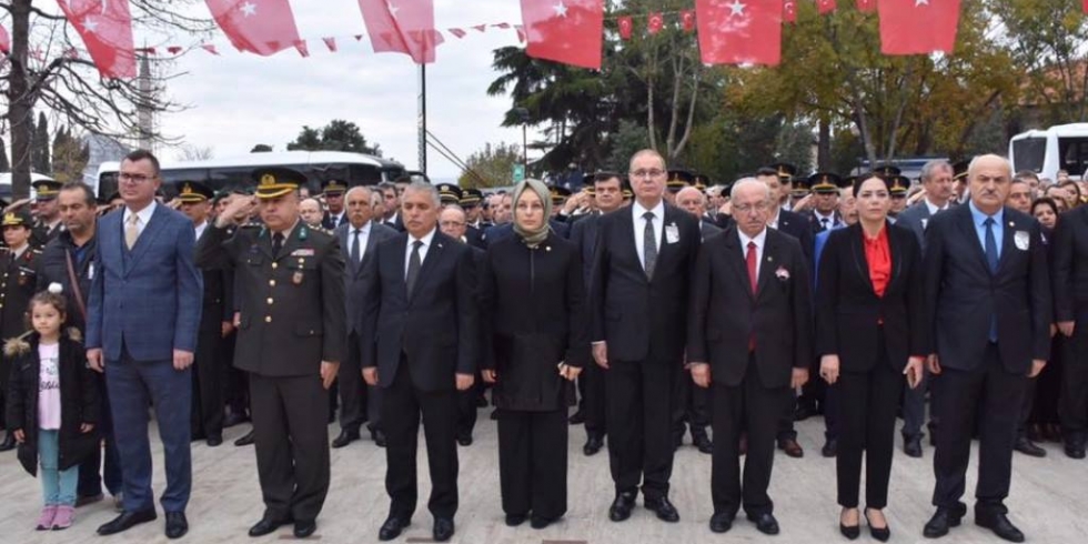 Ebedi Önder Mustafa Kemal Atatürk Tekirdağ'da Törenlerle Anıldı