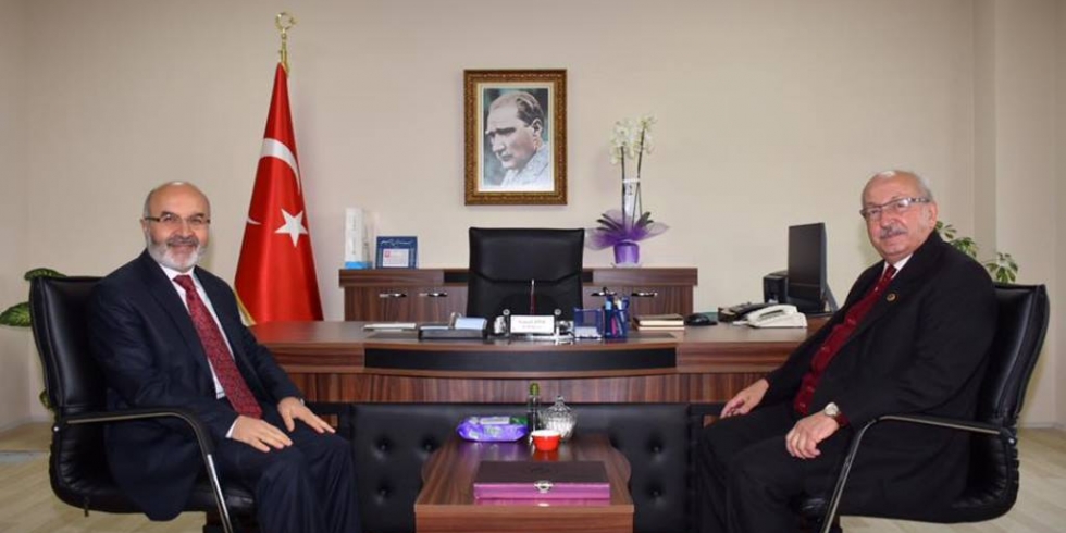 Başkan Kadir Albayrak'tan Müftü İsmail İpek'e Ziyaret