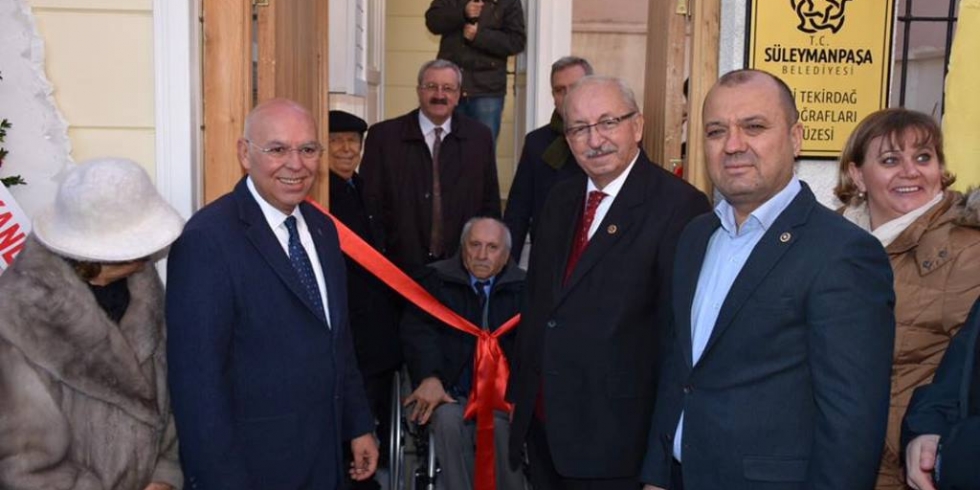 Başkan Albayrak Eski Tekirdağ Fotoğrafları Müzesi Açılış Törenine Katıldı