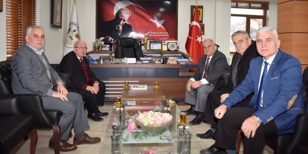 Başkan Albayrak'tan Saray Belediye Başkanı Nazmi Çoban'a Ziyaret