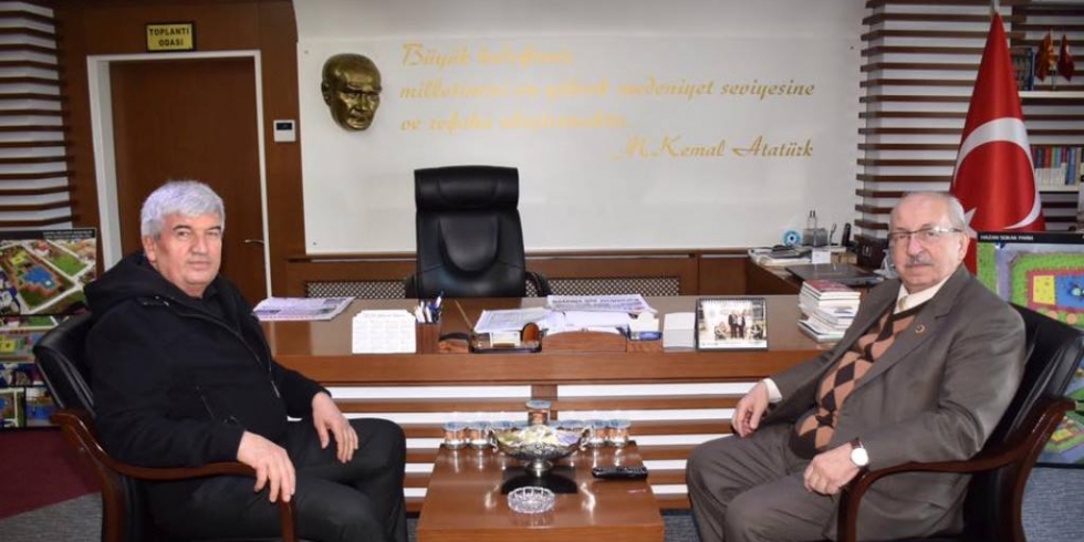 Başkan Albayrak'tan Kapaklı Belediye Başkanı İrfan Mandalı'ya Ziyaret