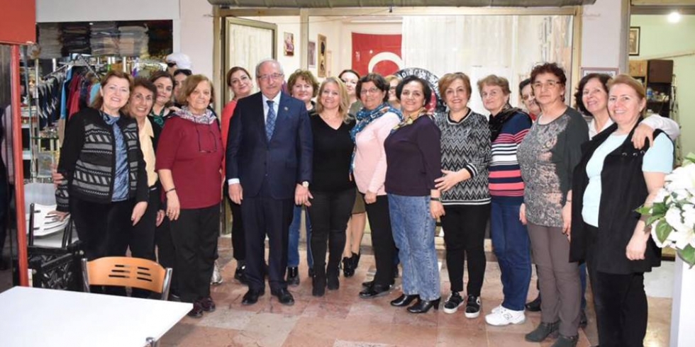 Başkan Albayrak'tan Türk Kadınlar Birliği Tekirdağ Şubesi'ne Ziyaret