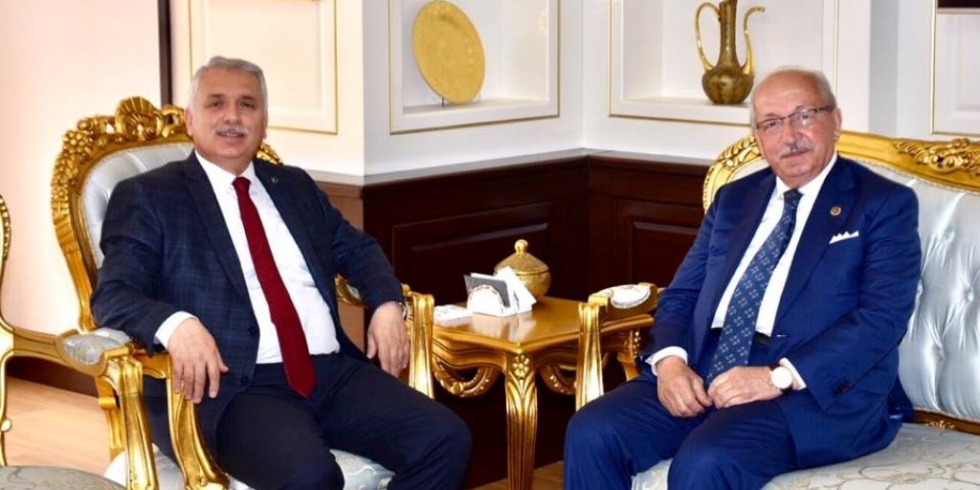 Başkan Albayrak'tan Vali Yıldırım ve Tugay Komutanı Kıcanaoğlu'na Ziyaret