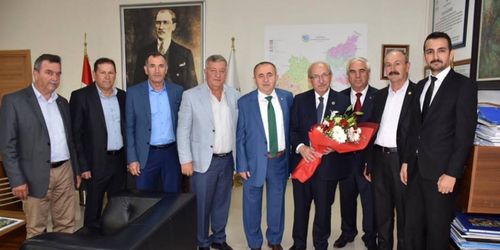 Başkan Kadir Albayrak'a Süleymanpaşa Ziraat Odası'ndan Ziyaret