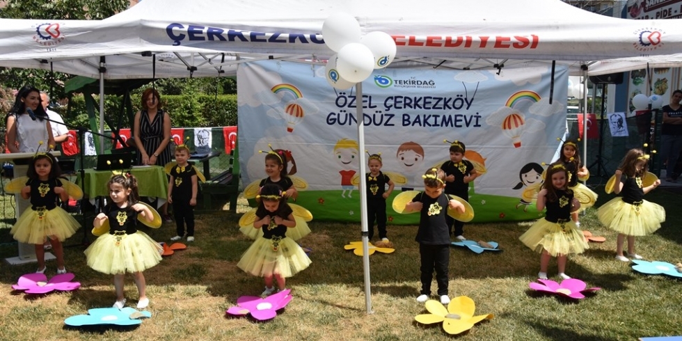Büyükşehir Belediyesi Çerkezköy Gündüz Bakımevi Yıl Sonu Gösterisi Gerçekleşti