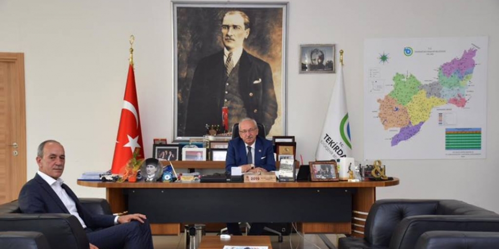 Marmaraereğlisi Belediye Başkanı Hikmet Ata'dan Başkan Kadir Albayrak'a Ziyaret