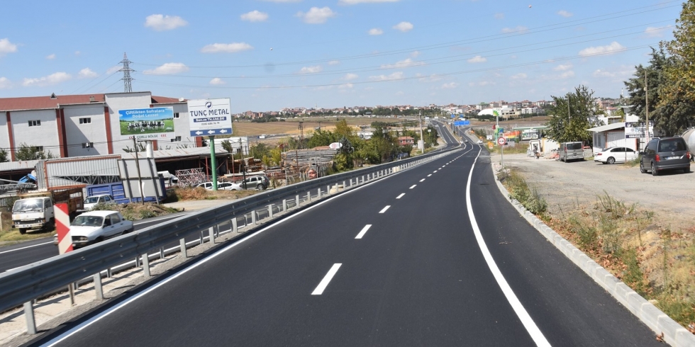 Tekirdağ Büyükşehir Belediyesi 1.417 Km Yol Yaptı
