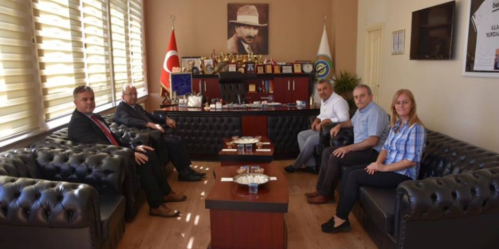 Başkan Kadir Albayrak'tan  Ulaş Yurdakul'a Ziyaret