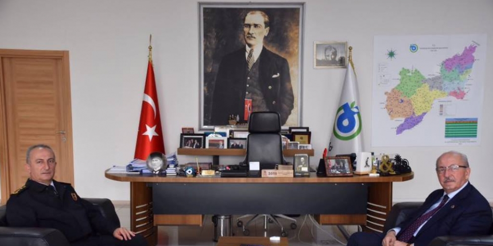 İl Jandarma Komutanı Osman Kılıç'tan Ziyaret