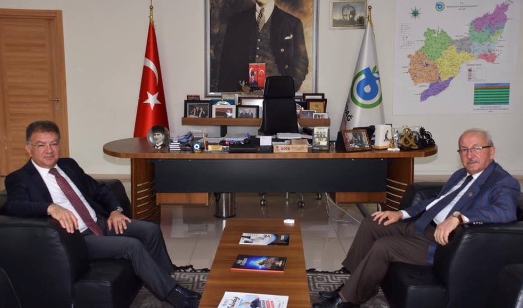 Süleymanpaşa Kaymakamı Harun Kaya'dan Başkan Albayrak'a Ziyaret