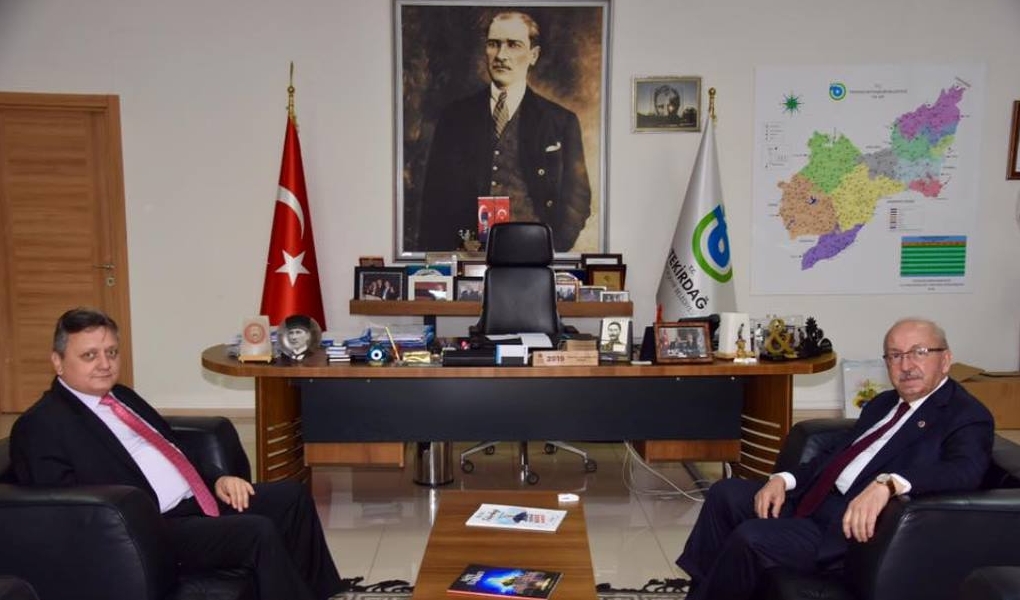 İl Emniyet Müdürü Mehmet Erduğan'dan Başkan Albayrak'a Ziyaret
