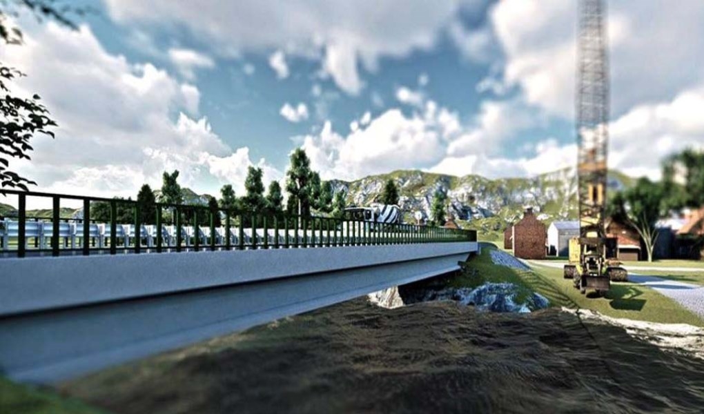 Büyükşehir Belediyesi Saray'da Modern Köprü Yapımına Başladı