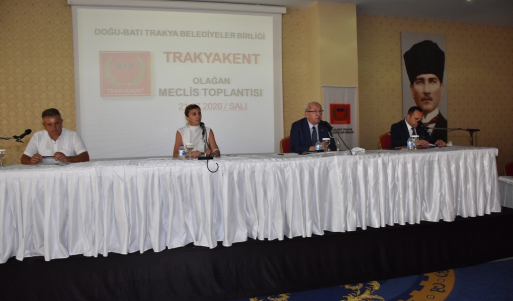 Trakya Belediyeler Birliği Temmuz Ayı Olağan Meclis Toplantısı Gerçekleştirildi